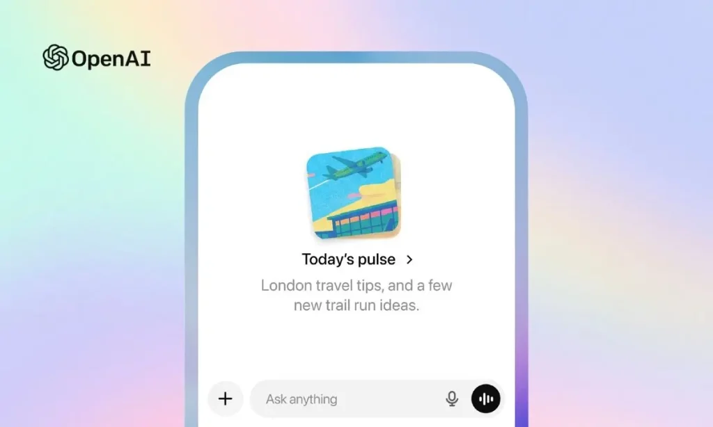 OpenAI lanza ChatGPT Pulse, la nueva herramienta proactiva que busca que uses la IA desde primera hora de la mañana